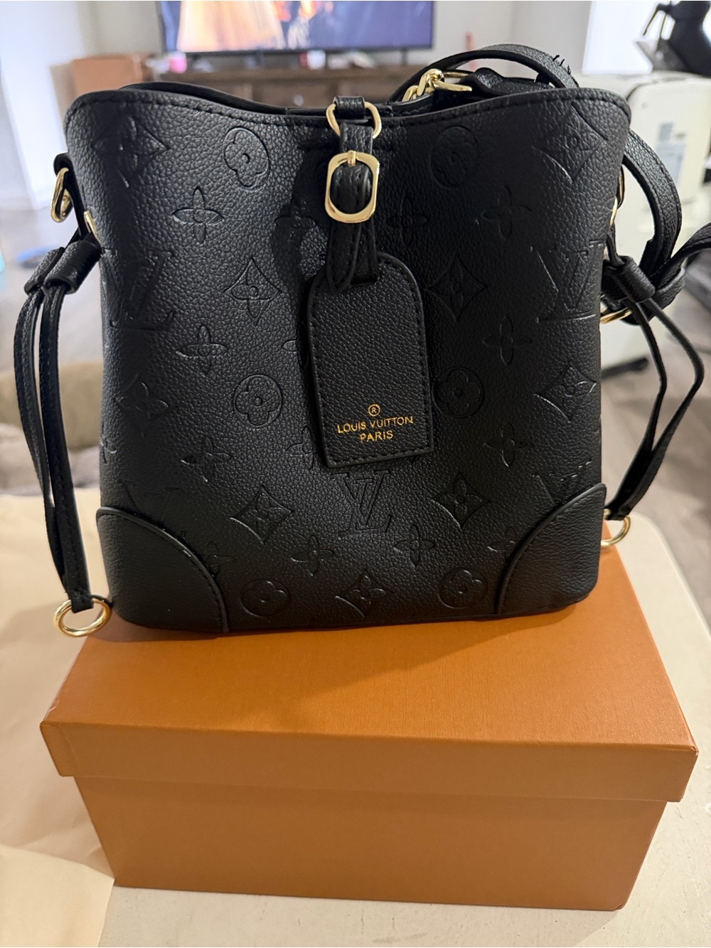 Black fashion purse